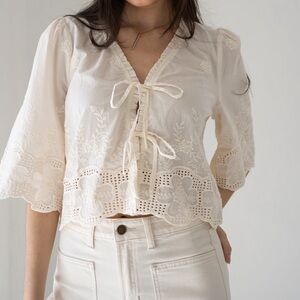 Chic Lace Women's Blouse